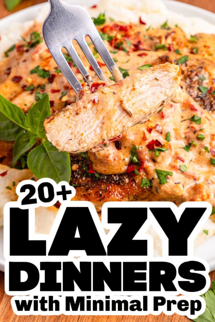 lazy dinners - Creamy Garlic Marry Me Chicken