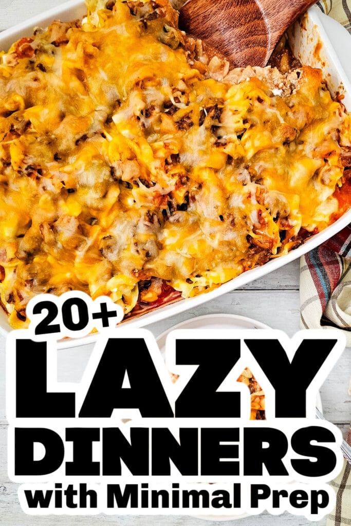 lazy dinners - Creamy Poor Man’s Casserole