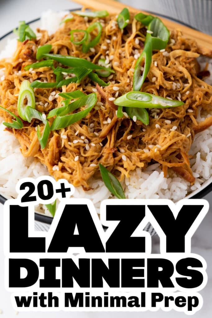 lazy dinners - Crockpot Soy Honey Garlic Chicken