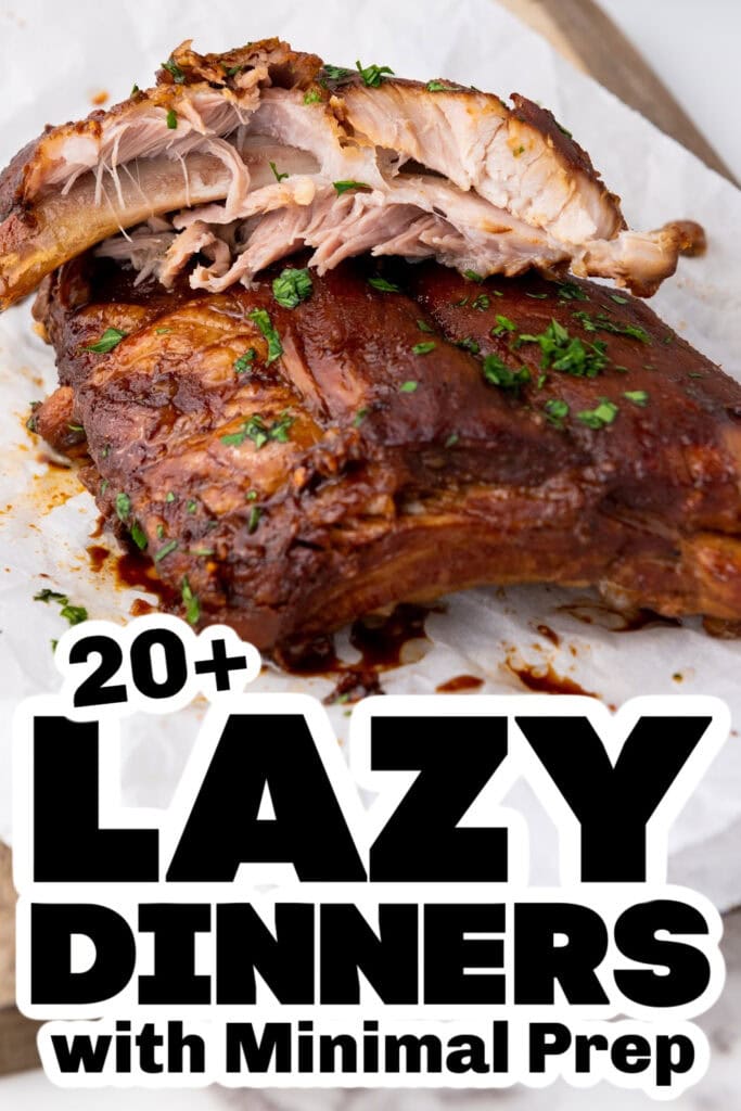 lazy dinners - Slow Cooker Honey Garlic Soy Spareribs