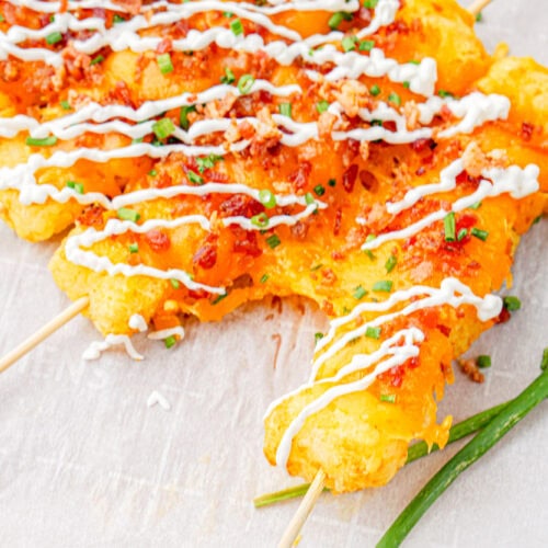loaded tator tot skewers