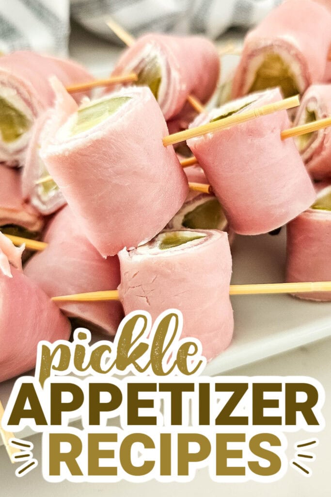 pickle appetizer recipes - Pickle Ham Rolls