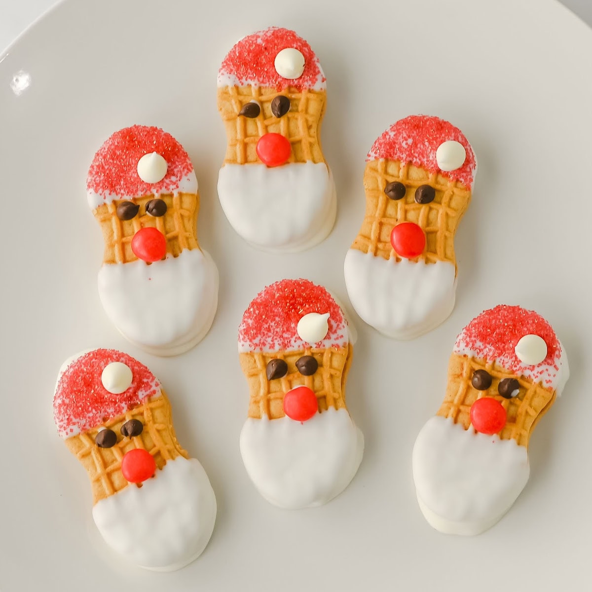 santa nutter butter cookies featured image