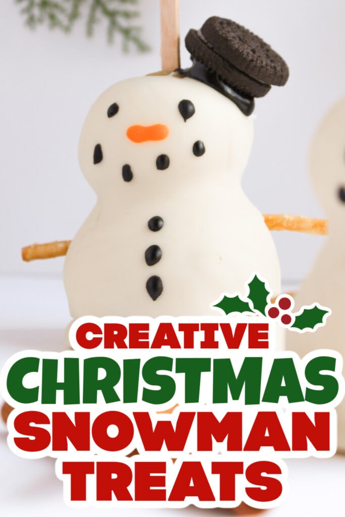 snowman treats - Snowman Cake Pops