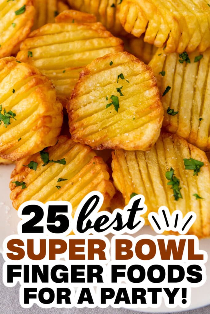 superbowl finger foods - Air Fryer Accordion Potatoes