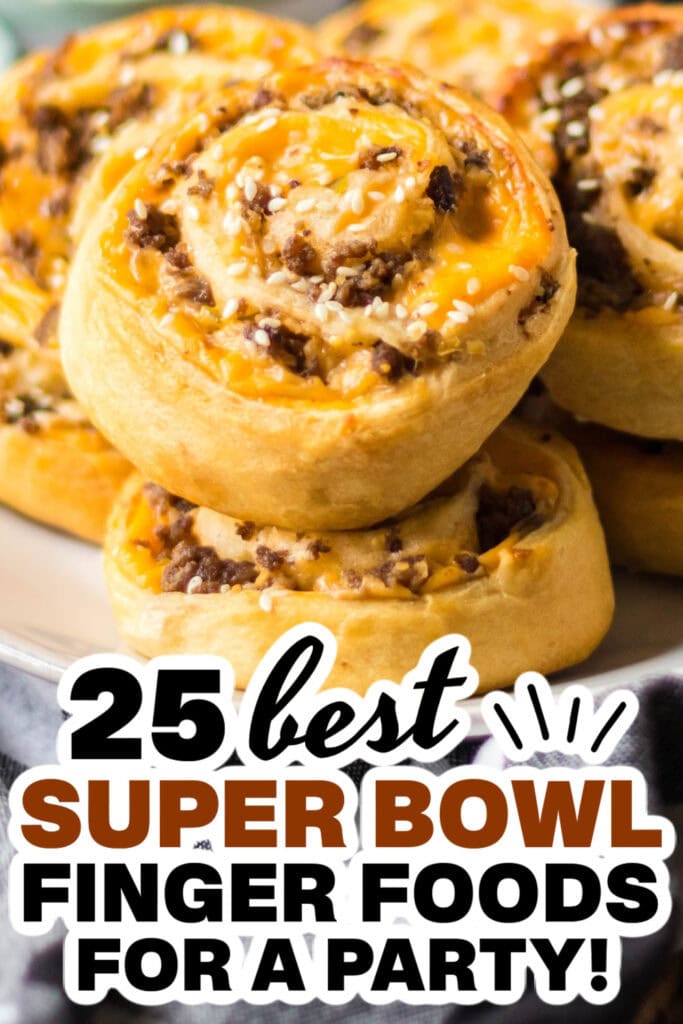 superbowl finger foods - Big Mac Pinwheels