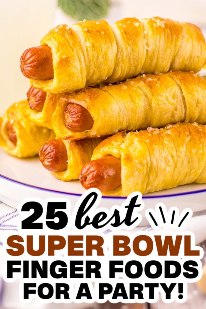 superbowl finger foods - Homemade Pretzel Dogs