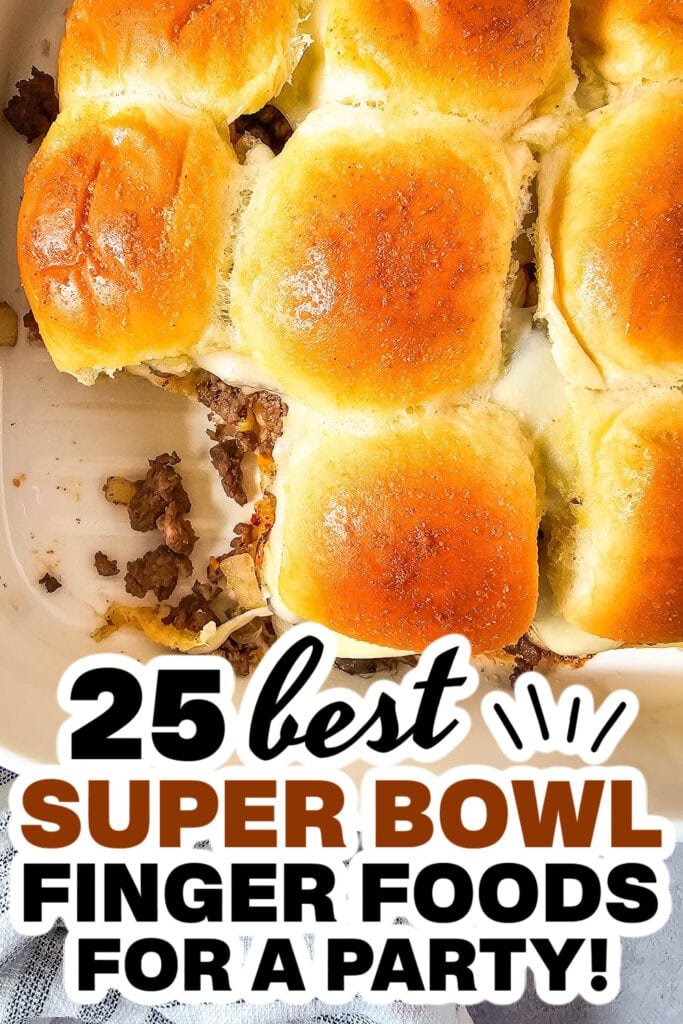 superbowl finger foods - Mushroom & Swiss Sliders