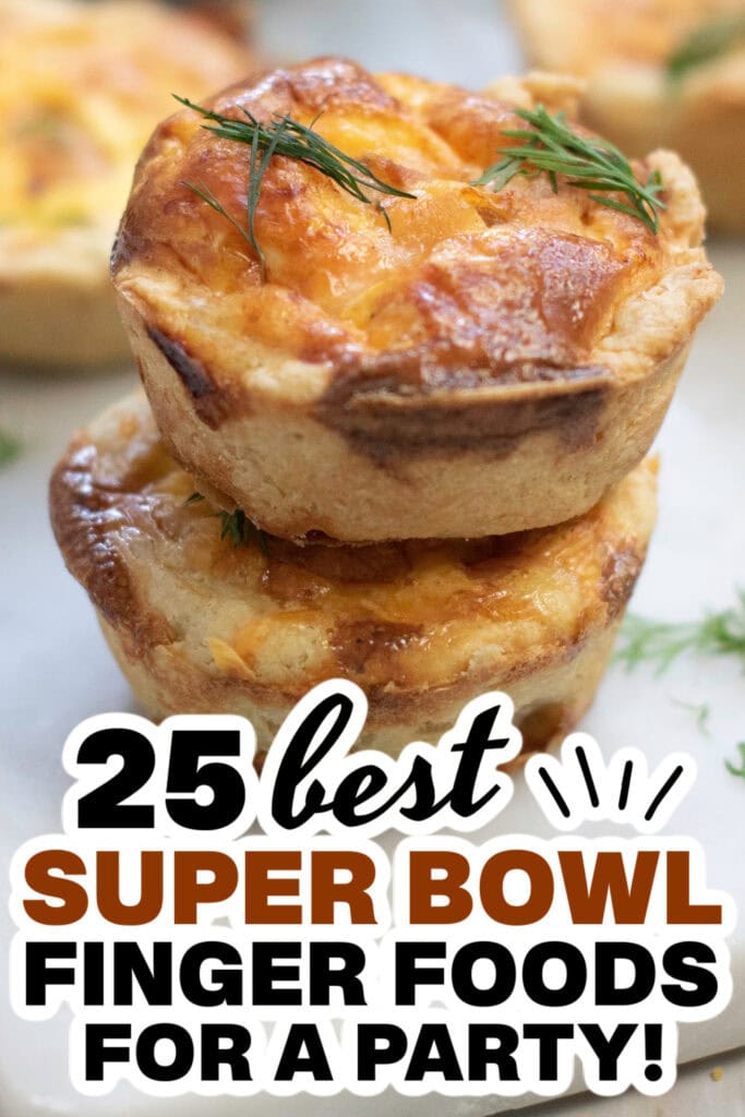 superbowl finger foods - Salmon and Cheese Mini Quiches