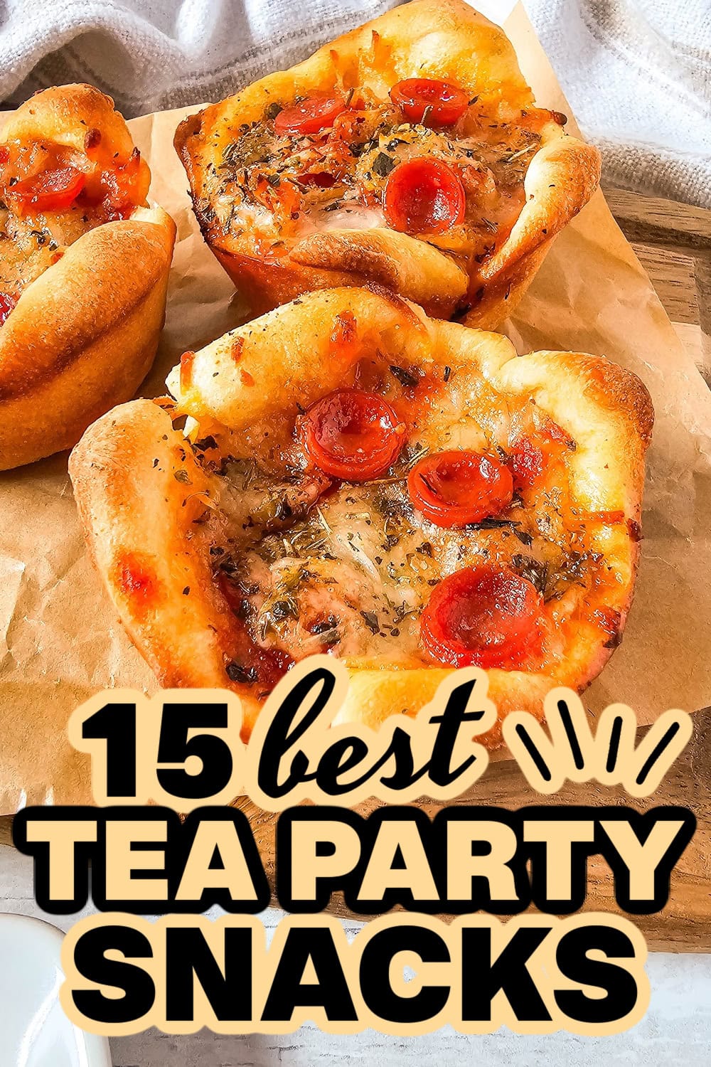 Pepperone Tea 15 Tea Party Snack Recipe Ideas - Bite-Sized Bash