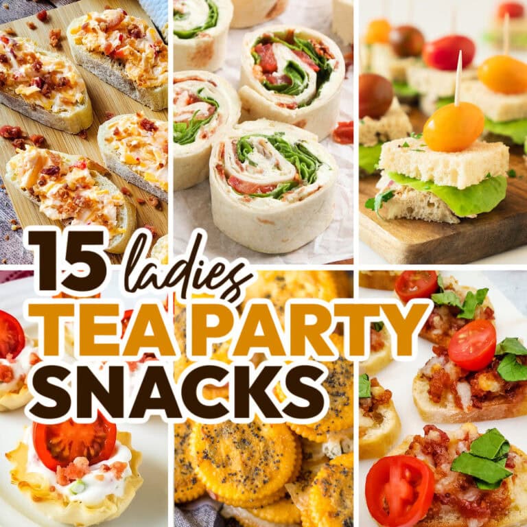 tea party snacks featured image