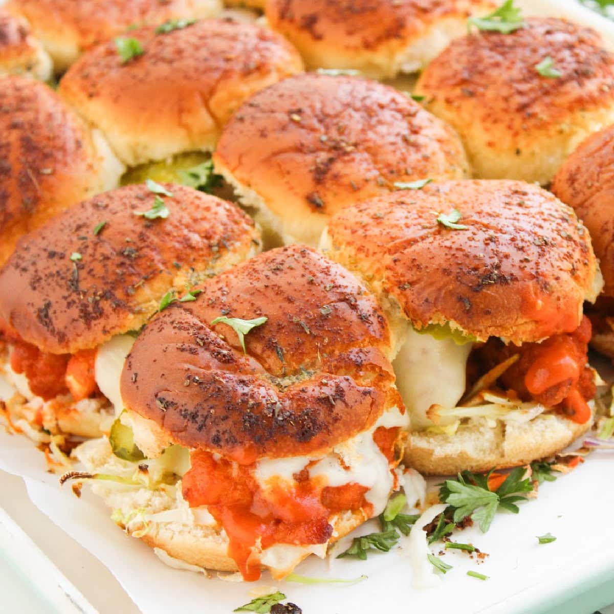 Buffalo Chicken Sliders featured image