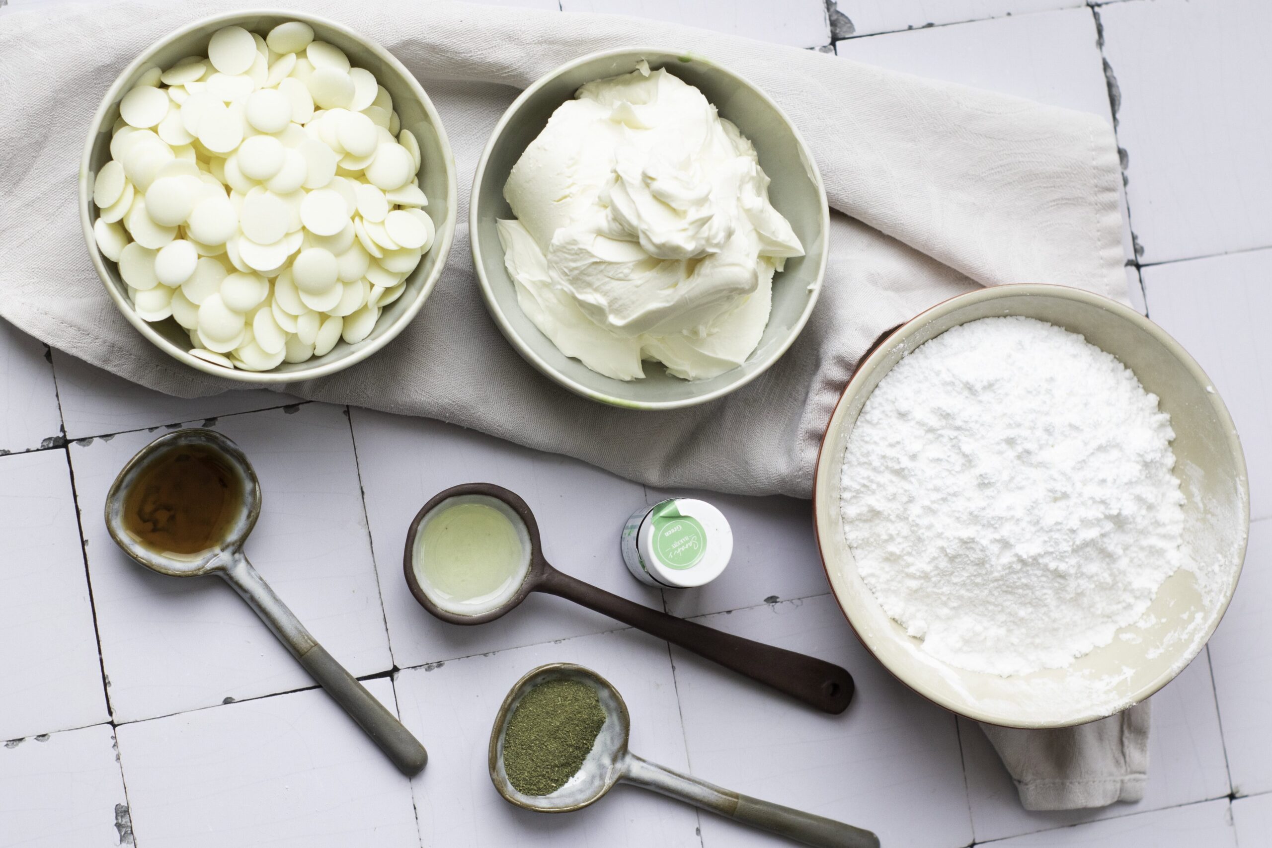 st.patricks day green tea truffle ingredients