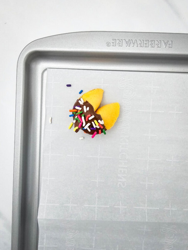 fortune cookies process photo