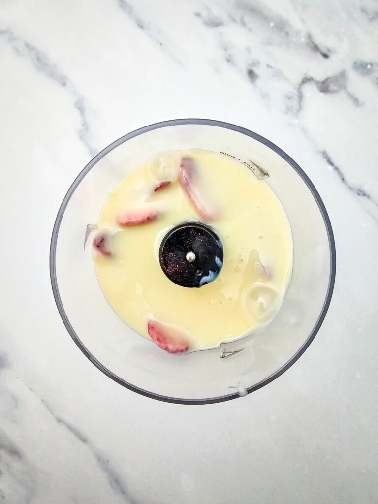 strawberry fudge process photo