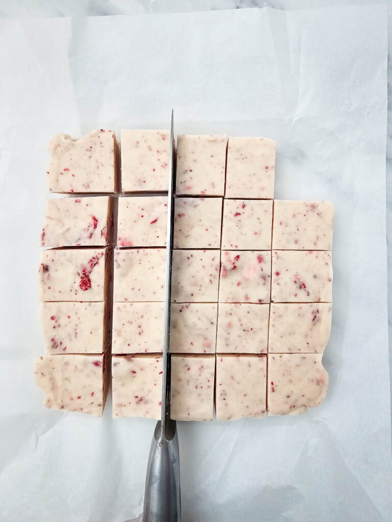 strawberry fudge process photo