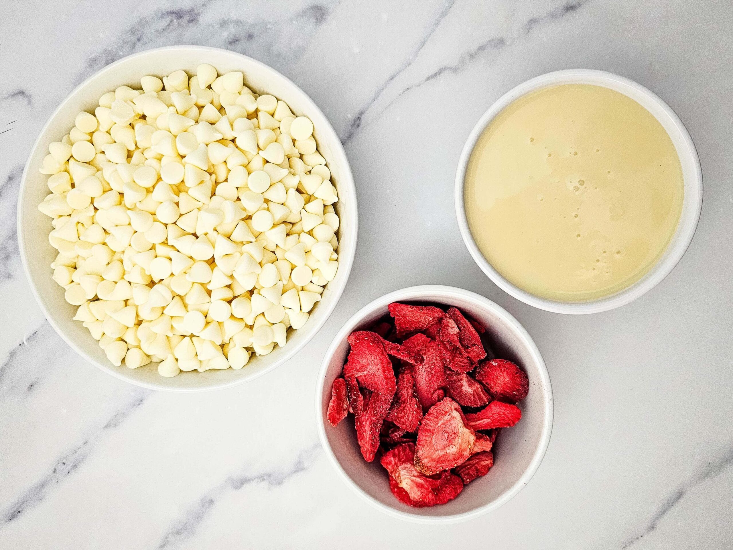 Strawberry Fudge Process Ingredients
