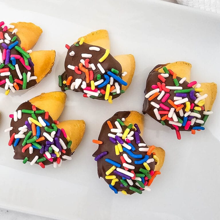 Rainbow Sprinkles Fortune Cookies featured image