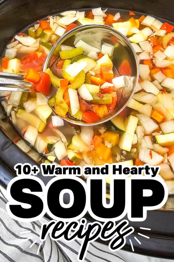 Soup Recipes - Crockpot Vegetable Soup