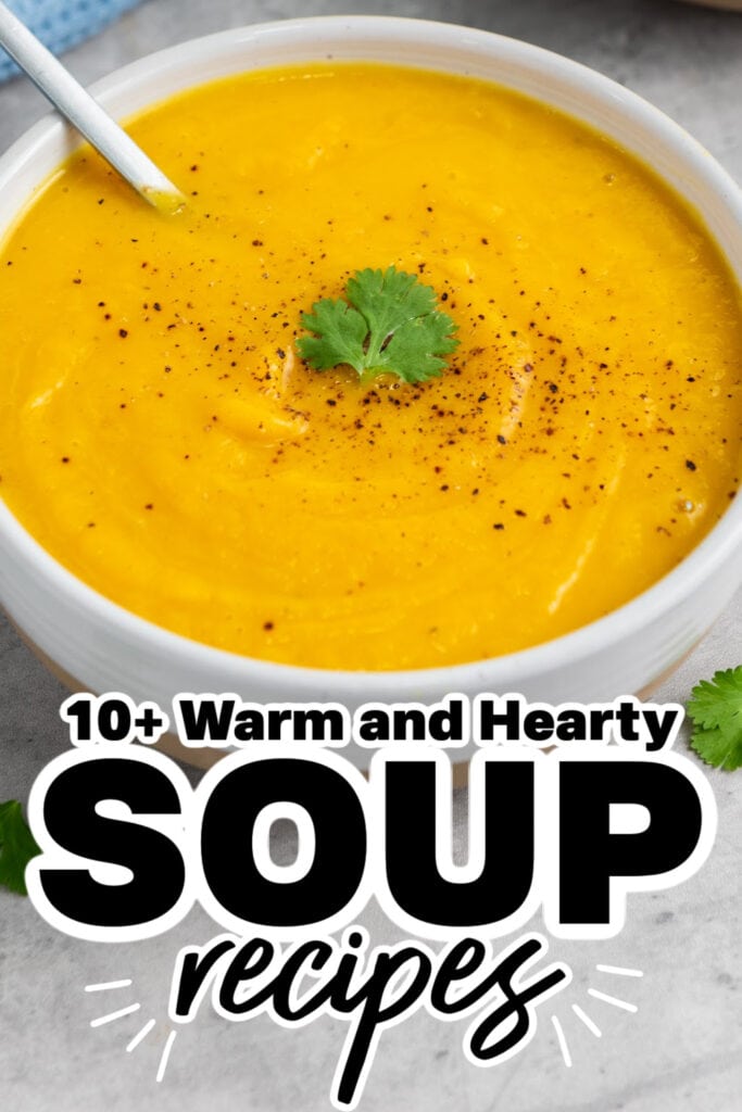 Soup Recipes - Slow Cooker Vegan Butternut Squash Soup
