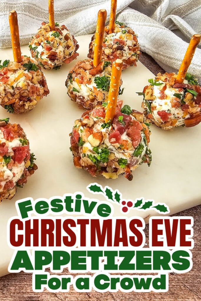 christmas eve appetizers - Cracked Out Cheeseball Bites