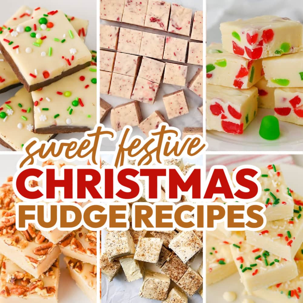 christmas fudge featured image