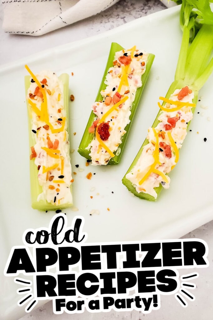 cold appetizer - Bacon and Cheese Stuffed Celery