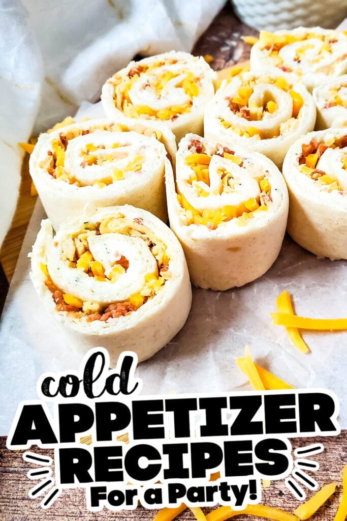 cold appetizer - Crack Chicken Pinwheels
