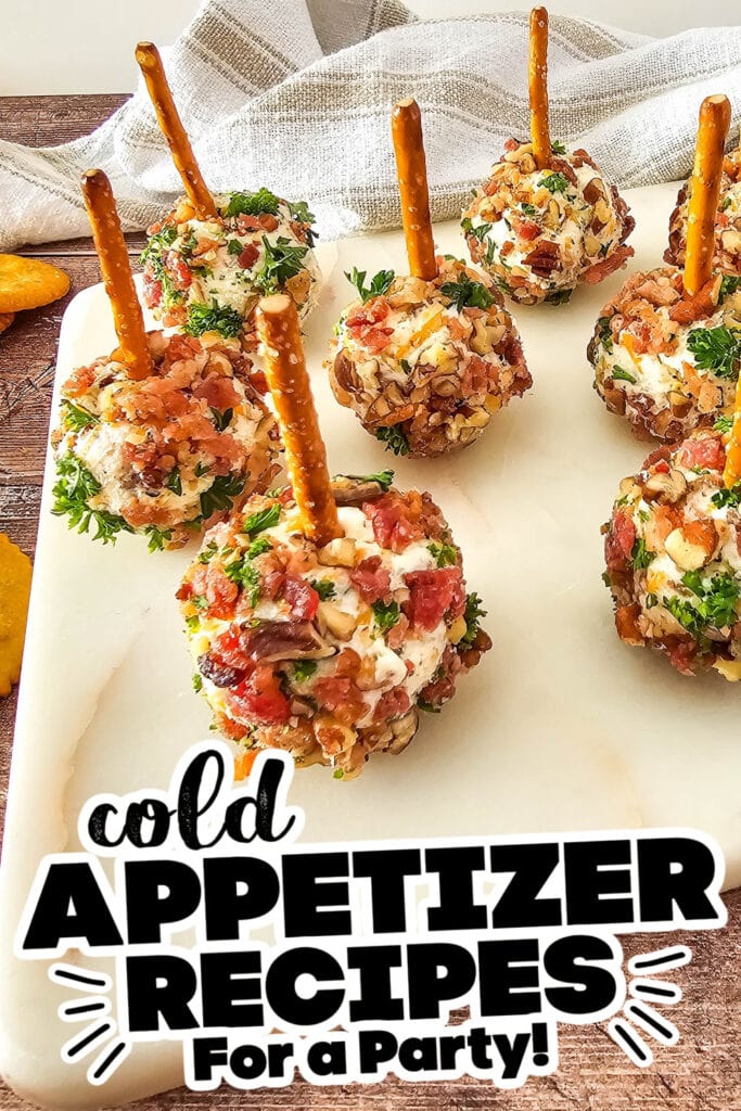 cold appetizer - Cracked Out Cheeseball Bites