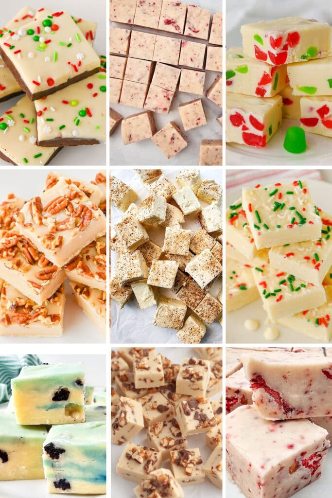 festive christmas fudge