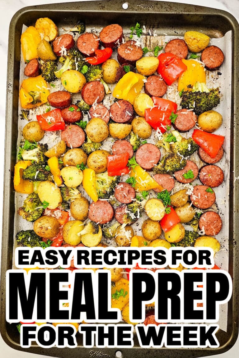 15+ Easy Recipes for Meal Prep for the Week - Bite-Sized Bash