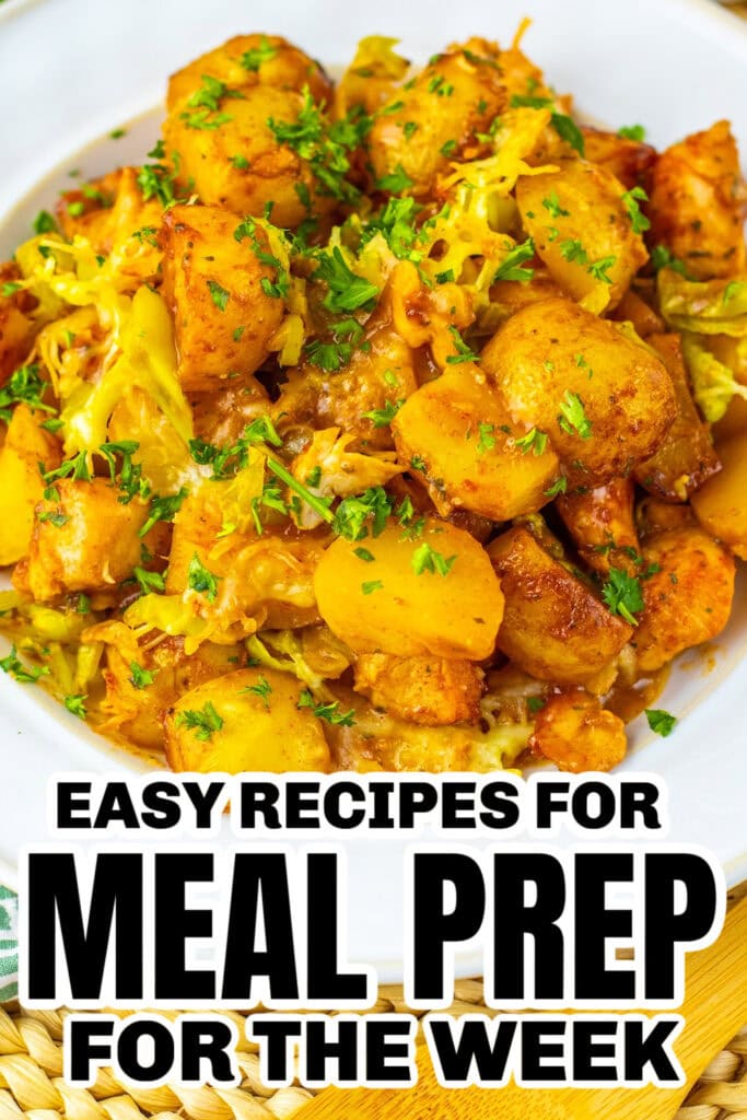 meal prep for the week - Sheet Pan Mississippi Chicken and Potatoes