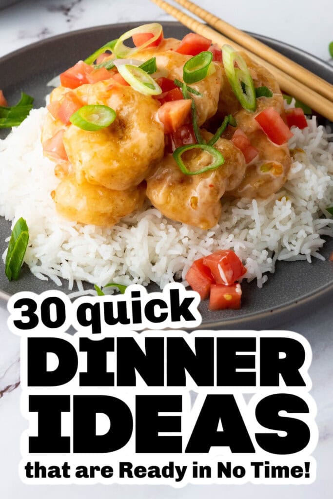 quick dinner ideas -Bang Bang Shrimp