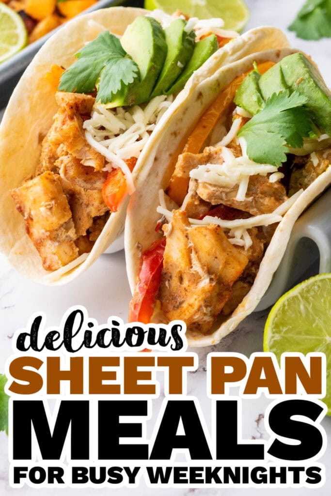 sheet pan meals - Sheet Pan Chicken Fajitas