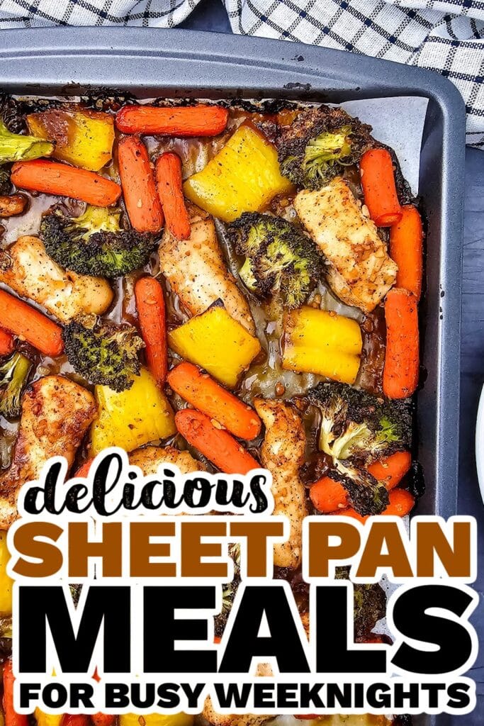 Sheet Pan Honey Garlic Chicken and Veggies