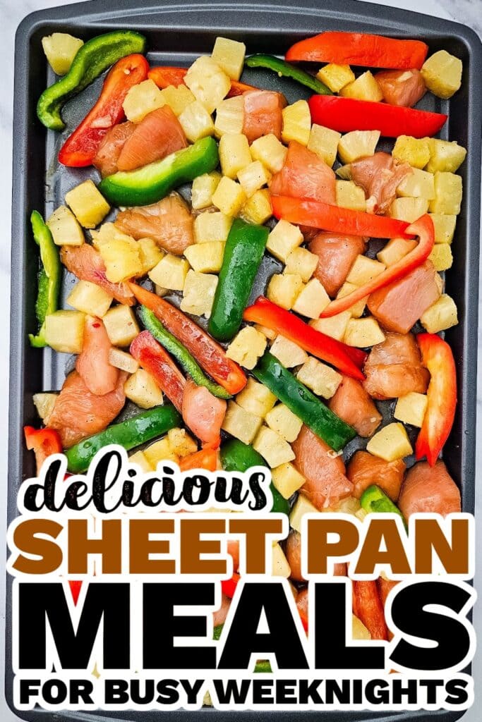 Sheet Pan Pineapple Teriyaki Chicken