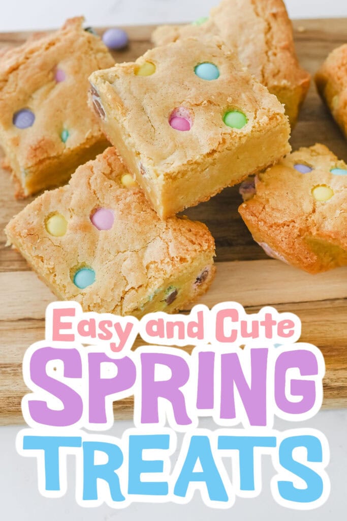 spring treats - Easter Blondies