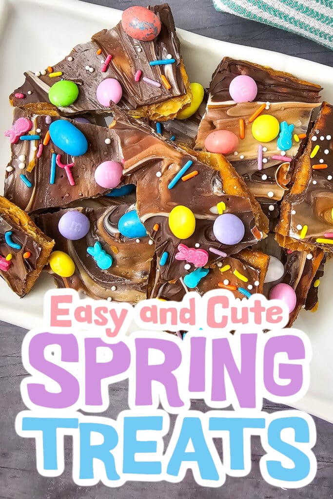 spring treats - Easter Cracker Bar