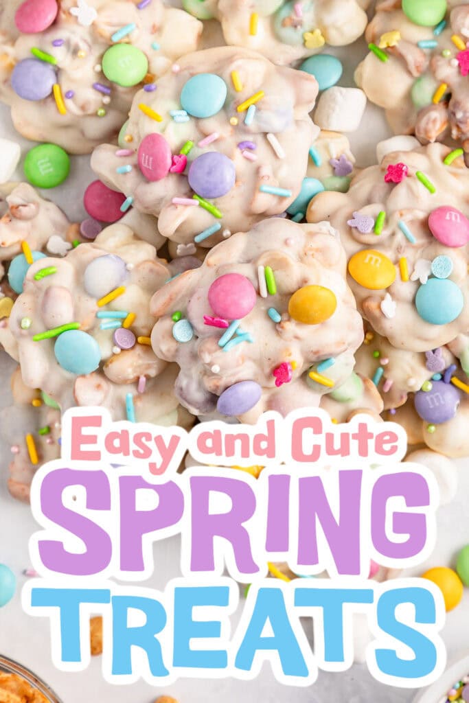 spring treats - Spring Crockpot Candy