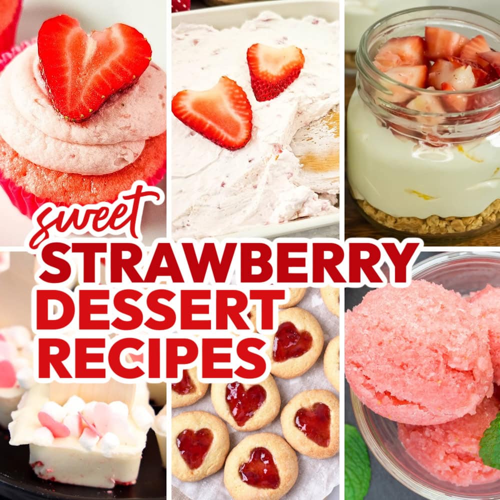 strawberry dessert recipes