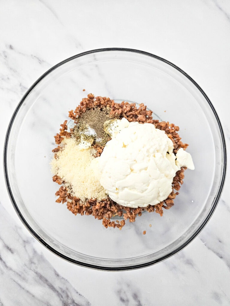 italian stuffed shells process photo