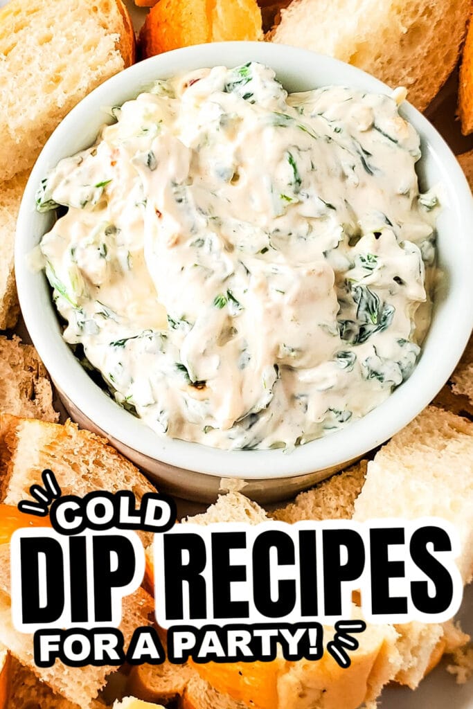 cold dip recipes - Creamy Spinach Dip
