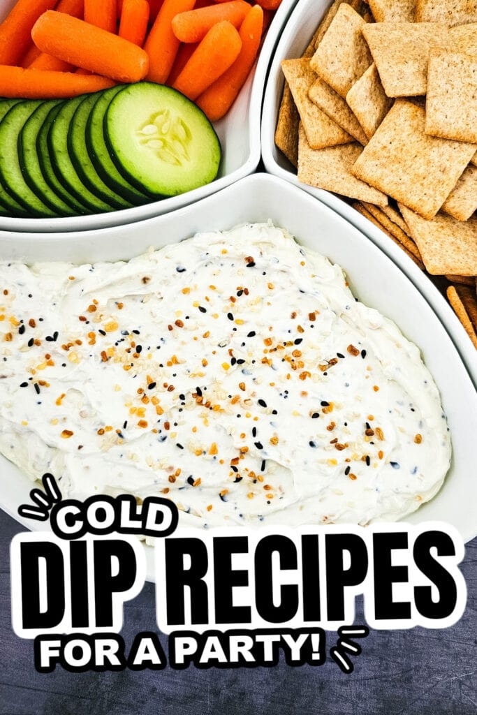 cold dip recipes - Everything Bagel Dip