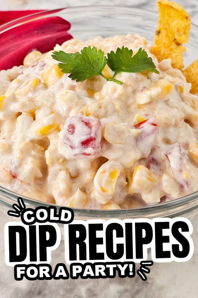 cold dip recipes - Fiesta Corn Dip