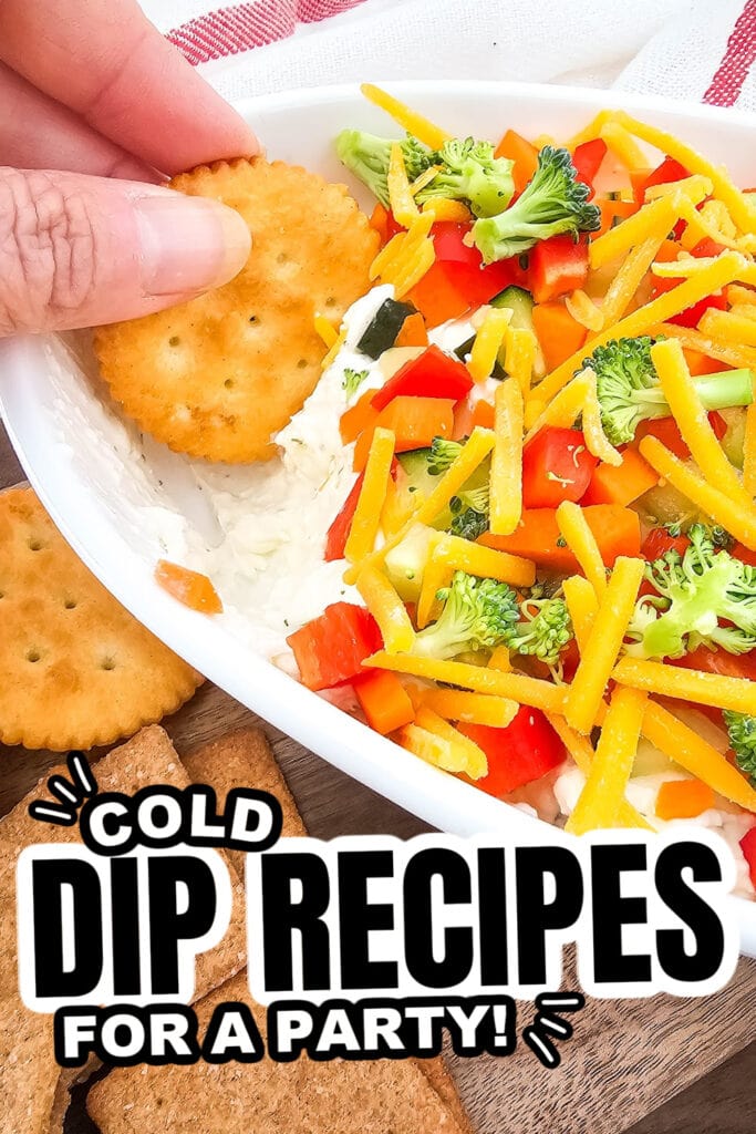cold dip recipes - Veggie Pizza Dip