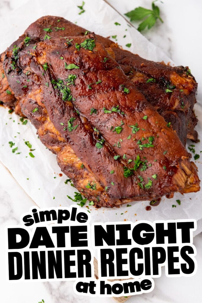 date night dinner - Slow Cooker Honey Garlic Soy Spareribs