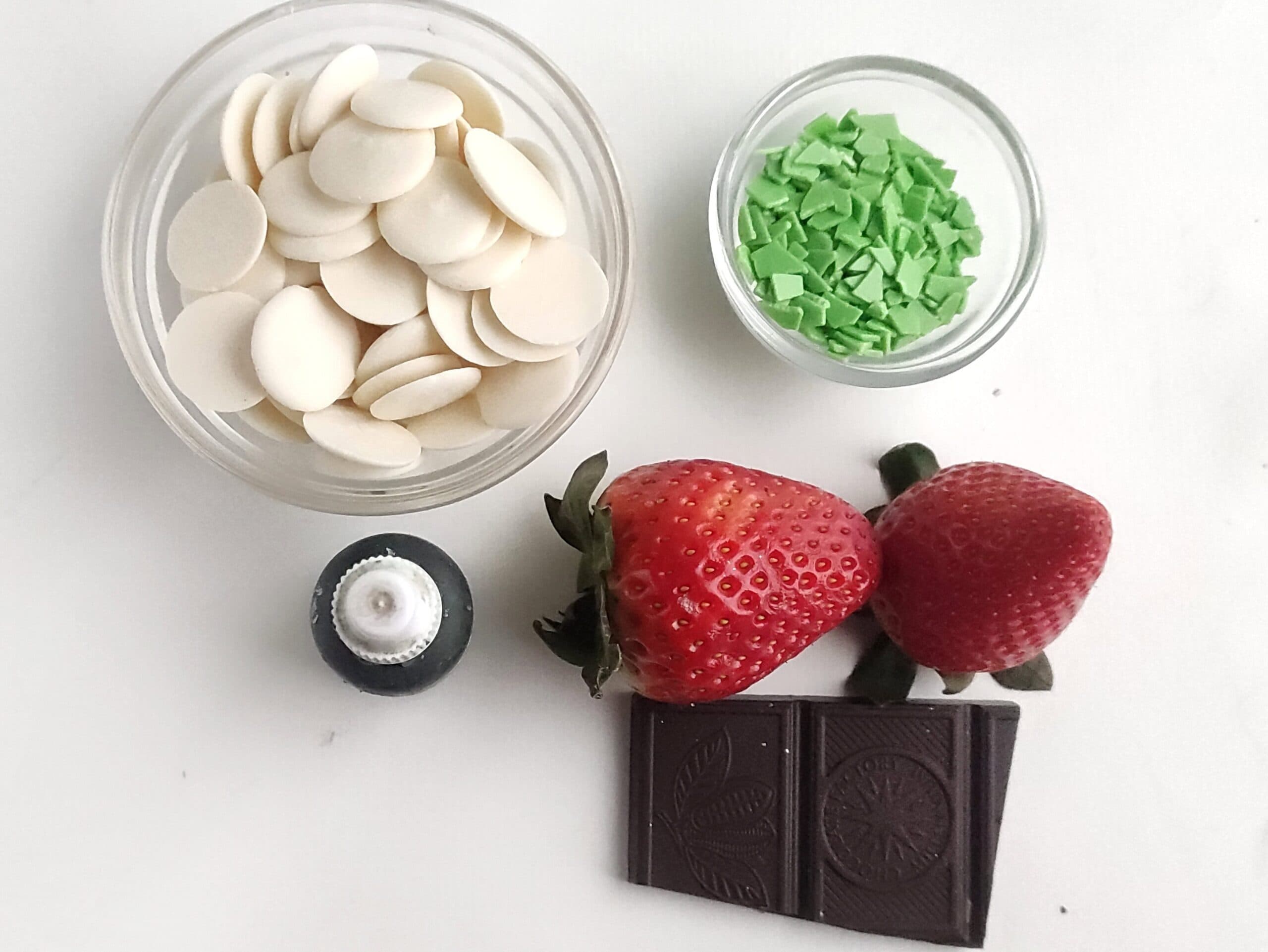 st.patrick day chocolate covered strawberries ingredients