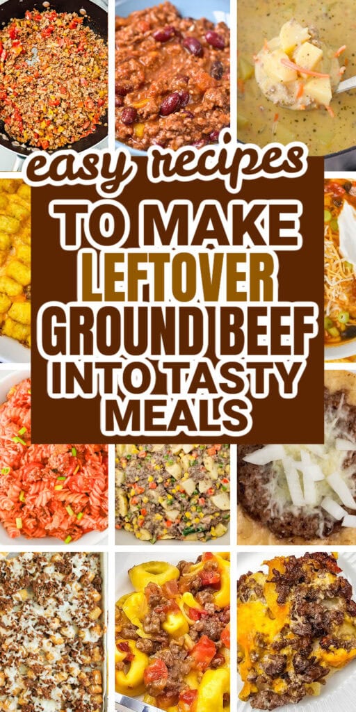 leftover ground beef - leftover recipes
