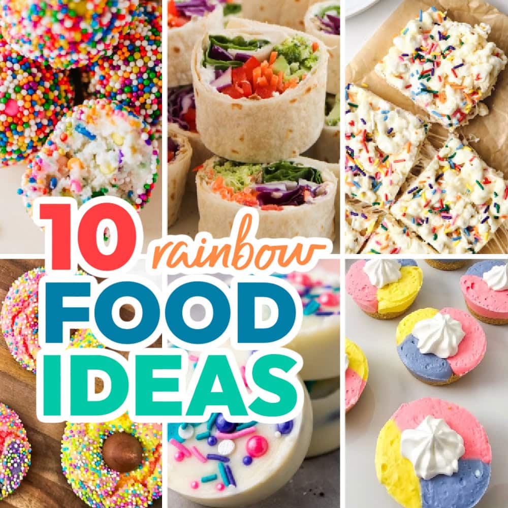 rainbow food ideas