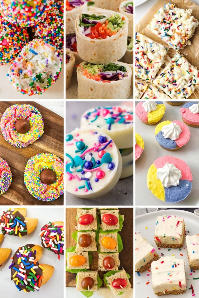 rainbow food ideas